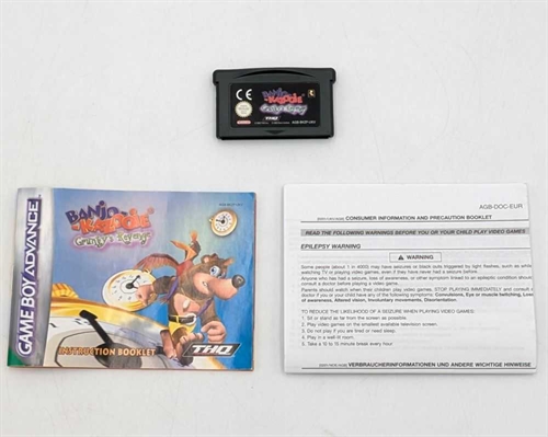 Banjo-Kazooie Gruntys Revenge - Komplet I Æske - GameBoy Advance spil (A Grade) (Genbrug)